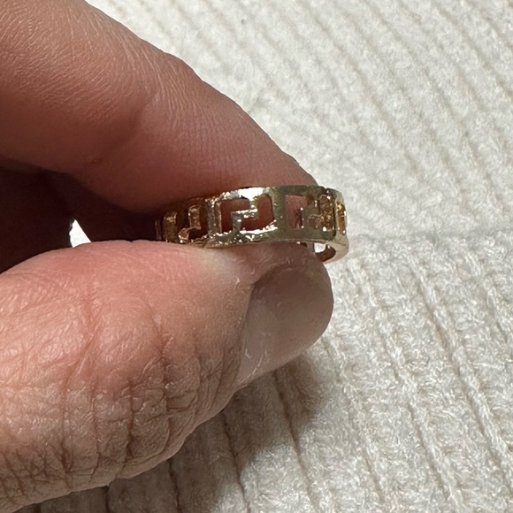Geo Gold ring - Picture 3 of 3